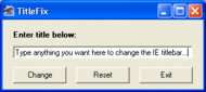 TitleFix screenshot